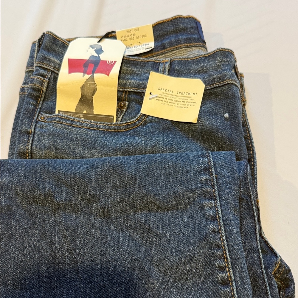 Levi's Dark Blue Denim Pants